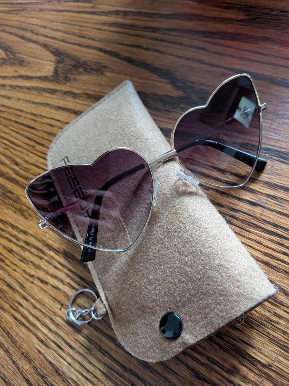 Angular Heart Sunglasses